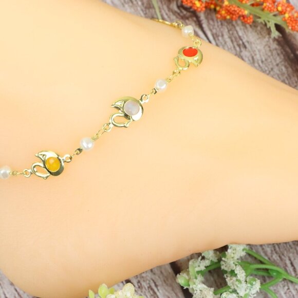 Dainty Anklet for Women – Elegant Everyday Jewelry & Perfect Gift | MLCRC1673 - Picture 8 of 10
